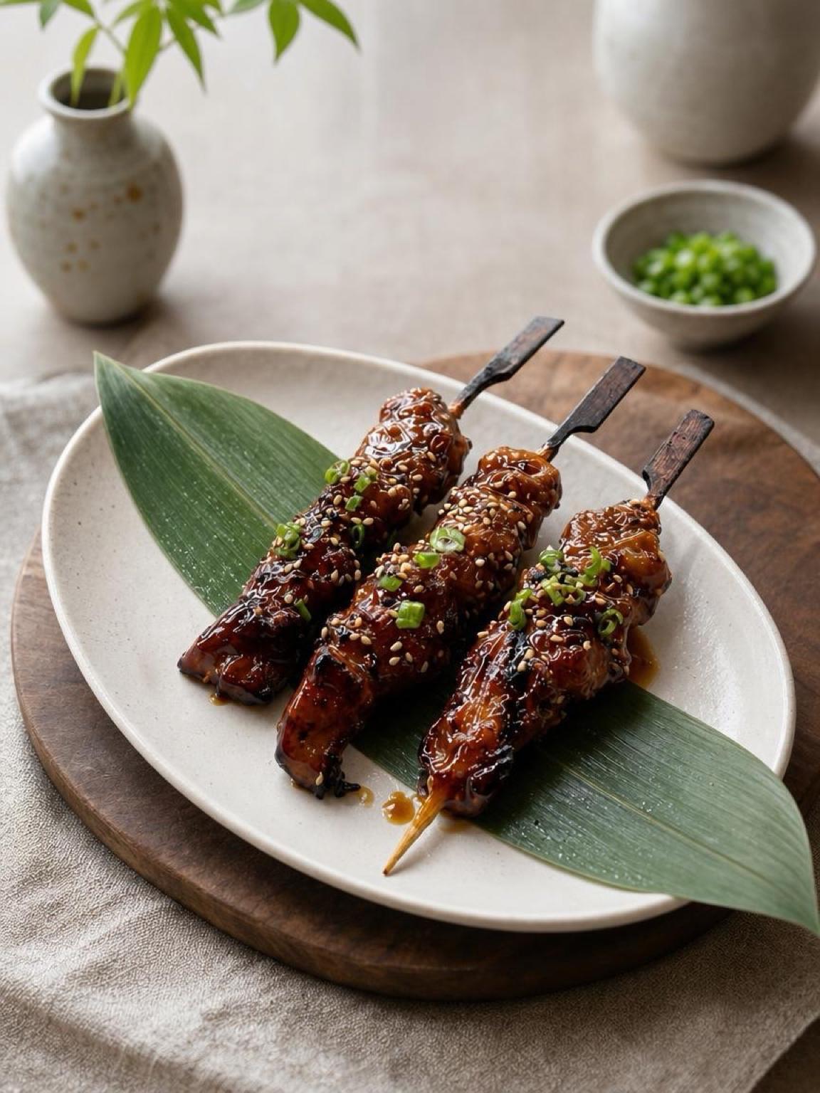 Yakitori de Pollo.