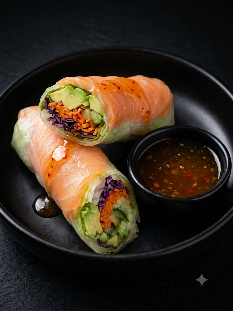 A6 Spring Roll 2 pieces.