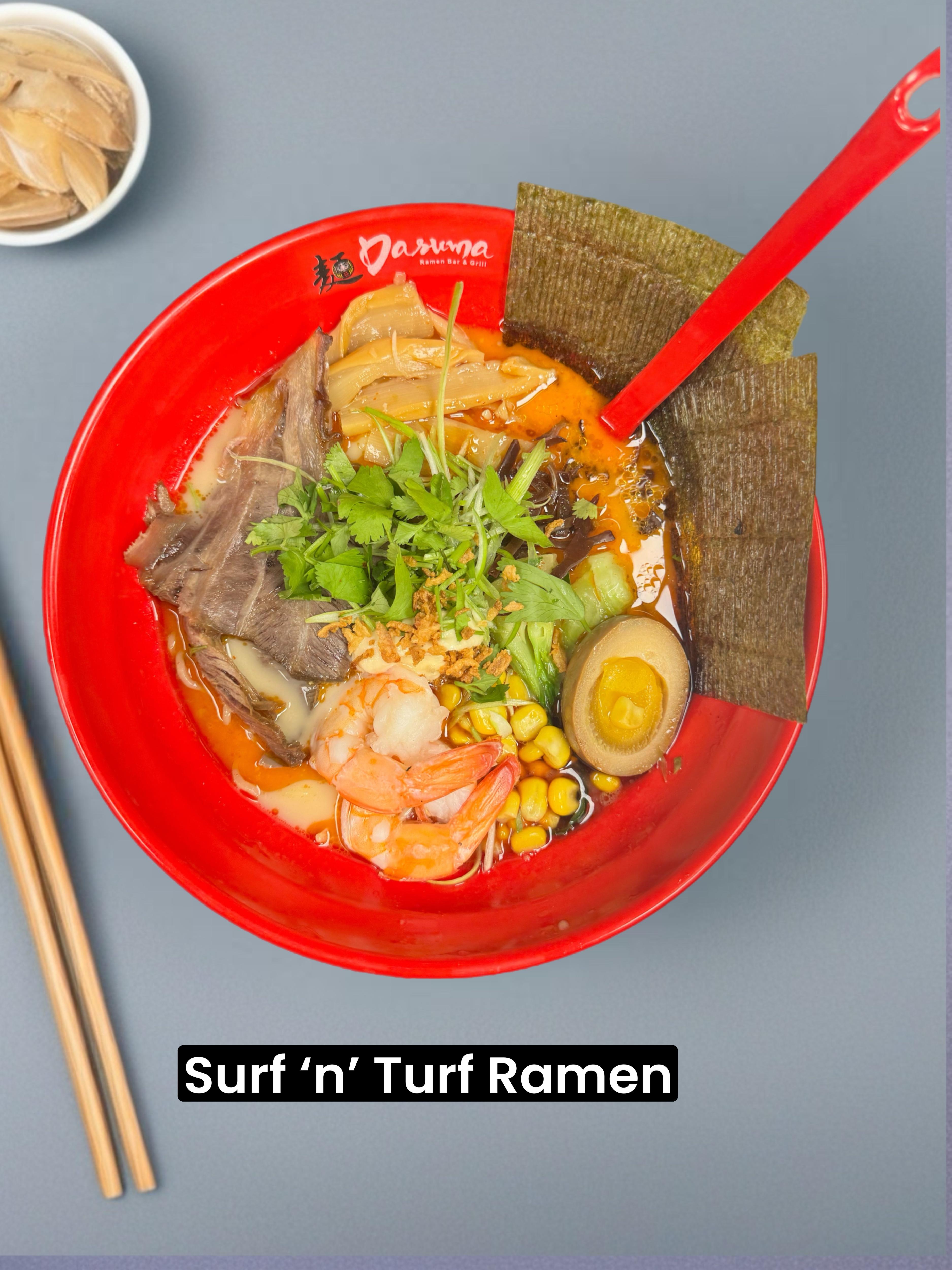 Surf 'N' Turf Ramen.