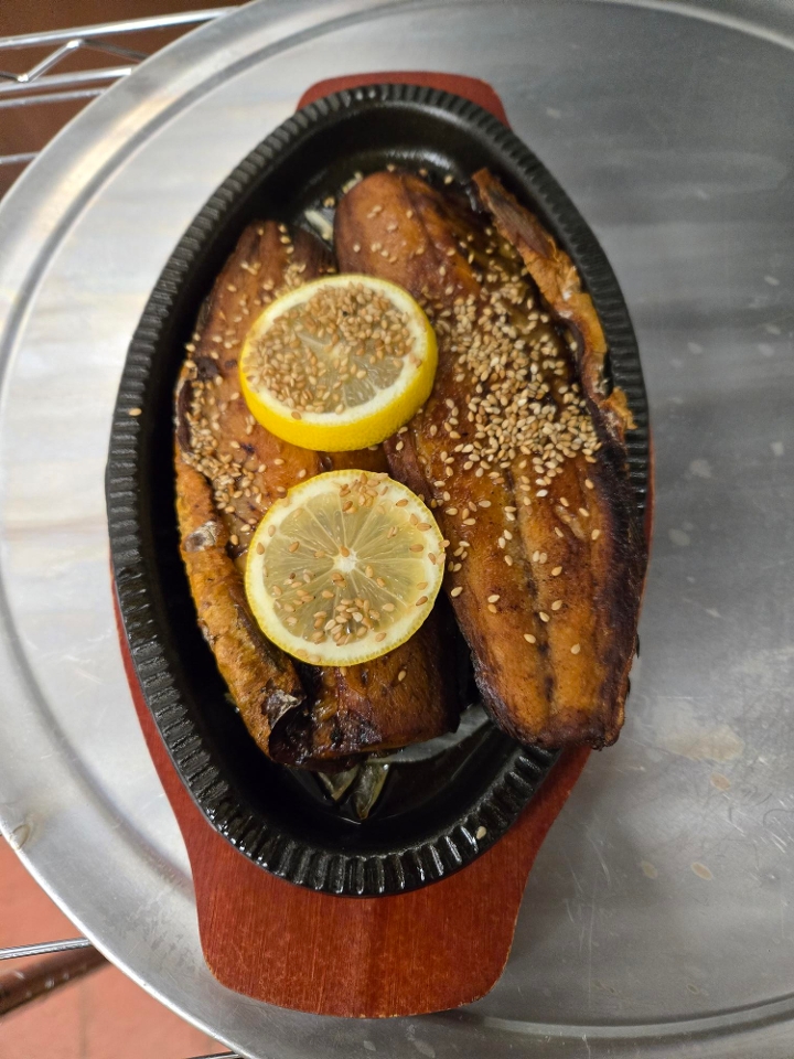 GRILLED MACKEREL.