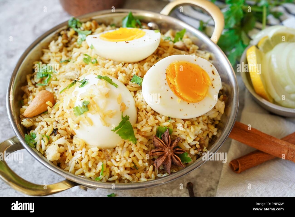 Dindigal Seeraga Samba Biriyani - Egg.