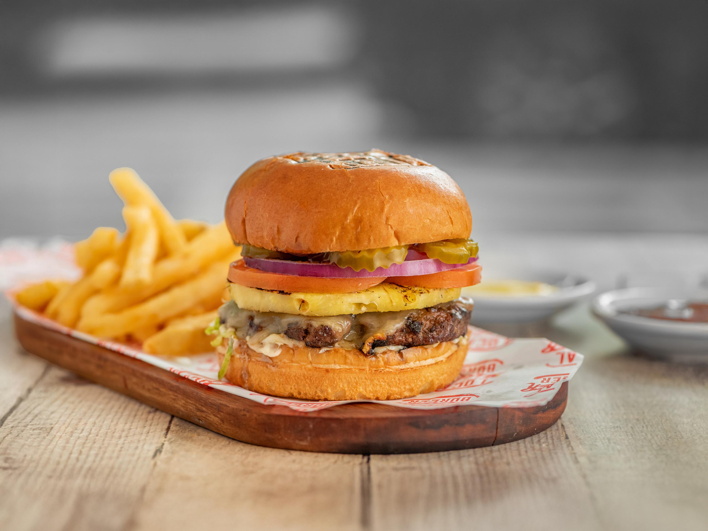 Single Sweet n Spicy Burger.