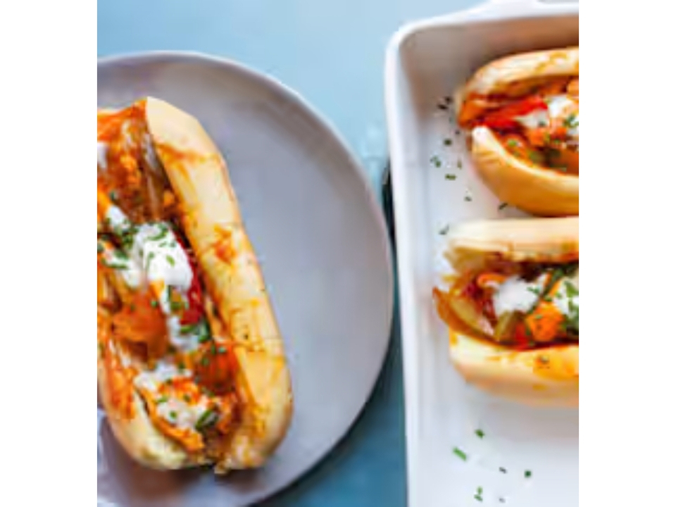 Buffalo Chicken with Ranch Sub.