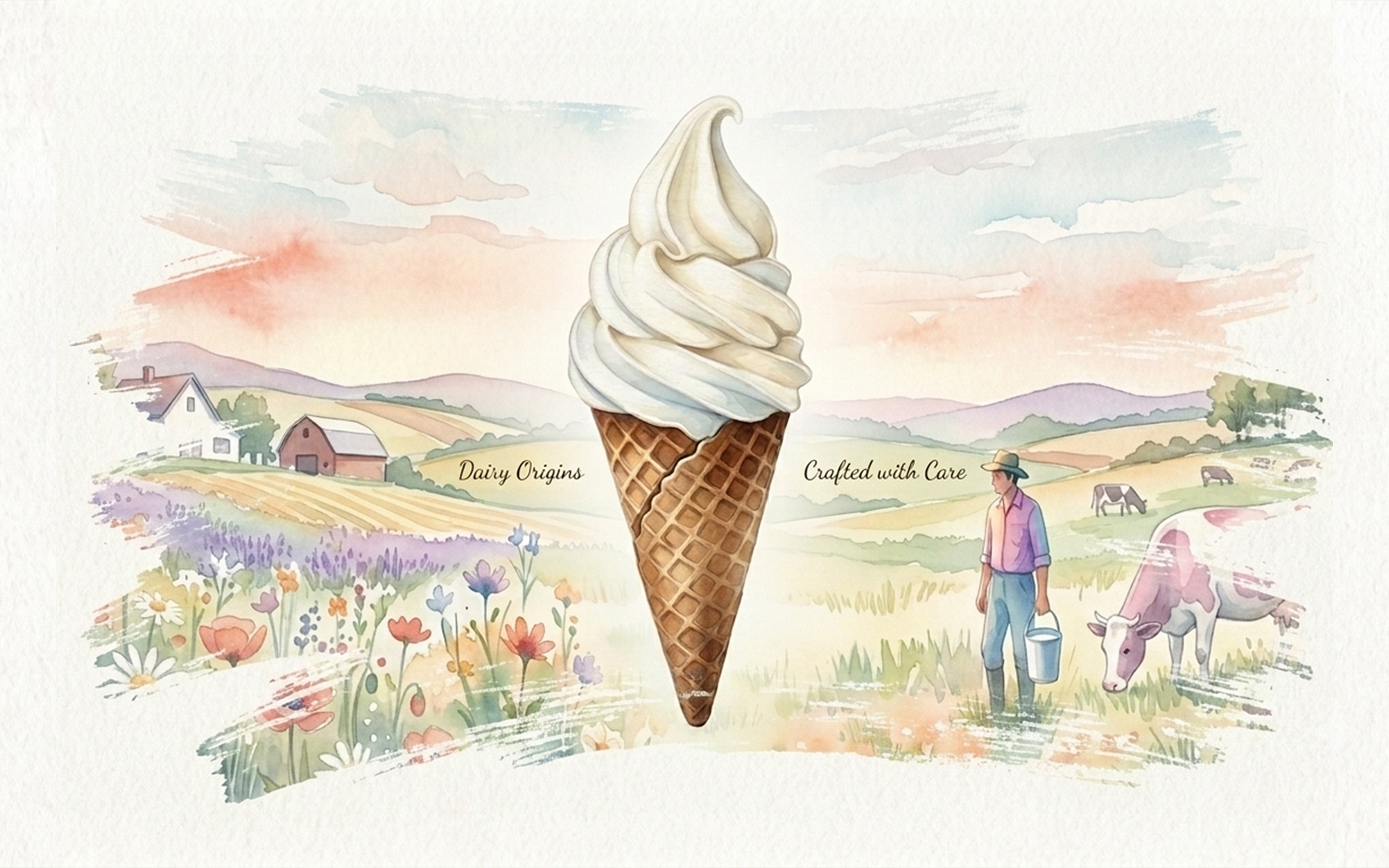 Cone Ice Cream.