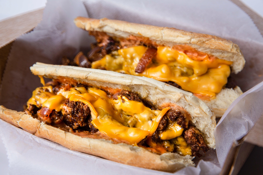 Harlem Chop Cheese Hero.