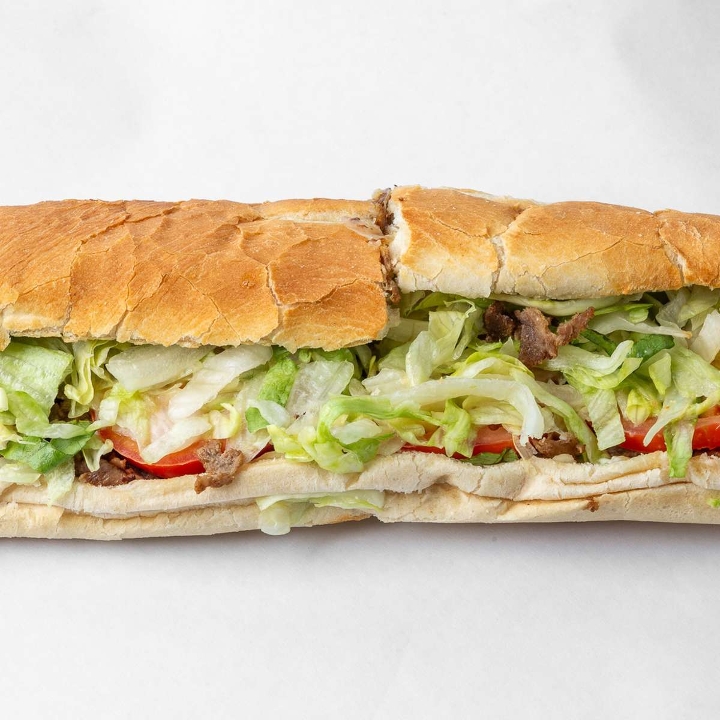 Full Philly Cheesesteak Sub.