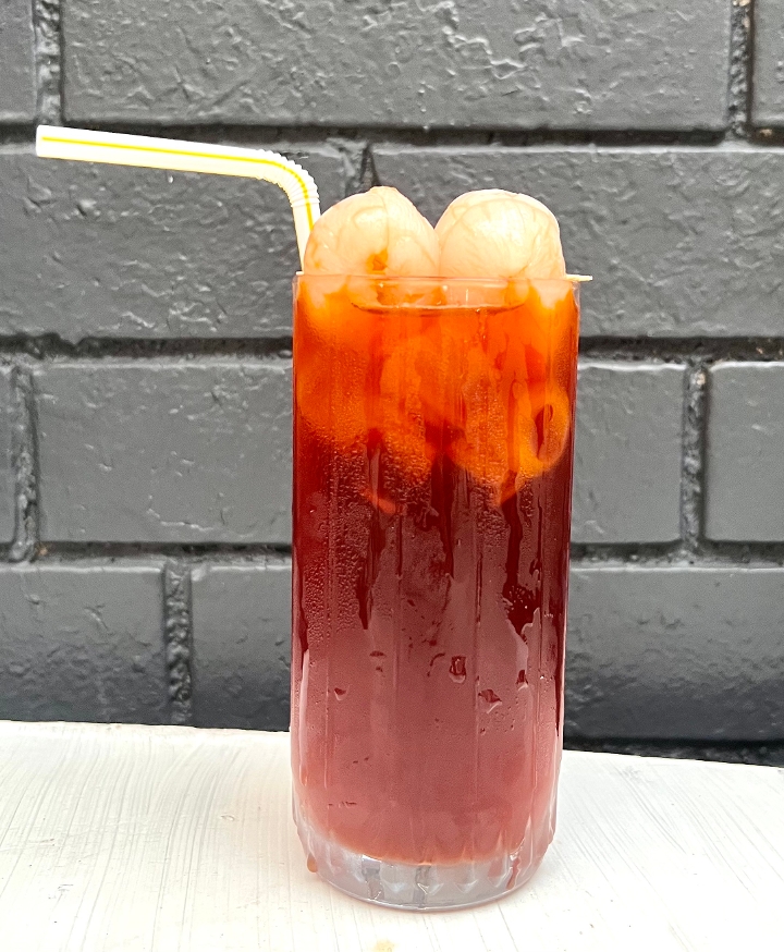 Lychee Thai Iced Tea.