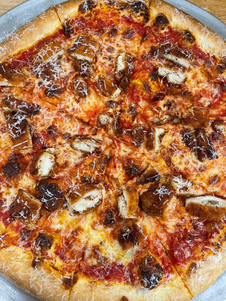 Chicken Parm Pizza.