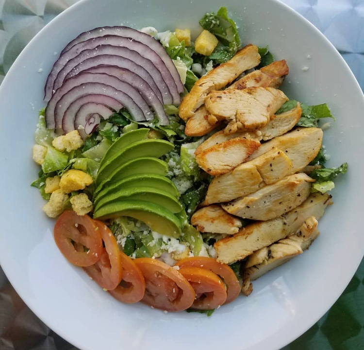 Chicken Caesar Salad Tray (Serve 12).