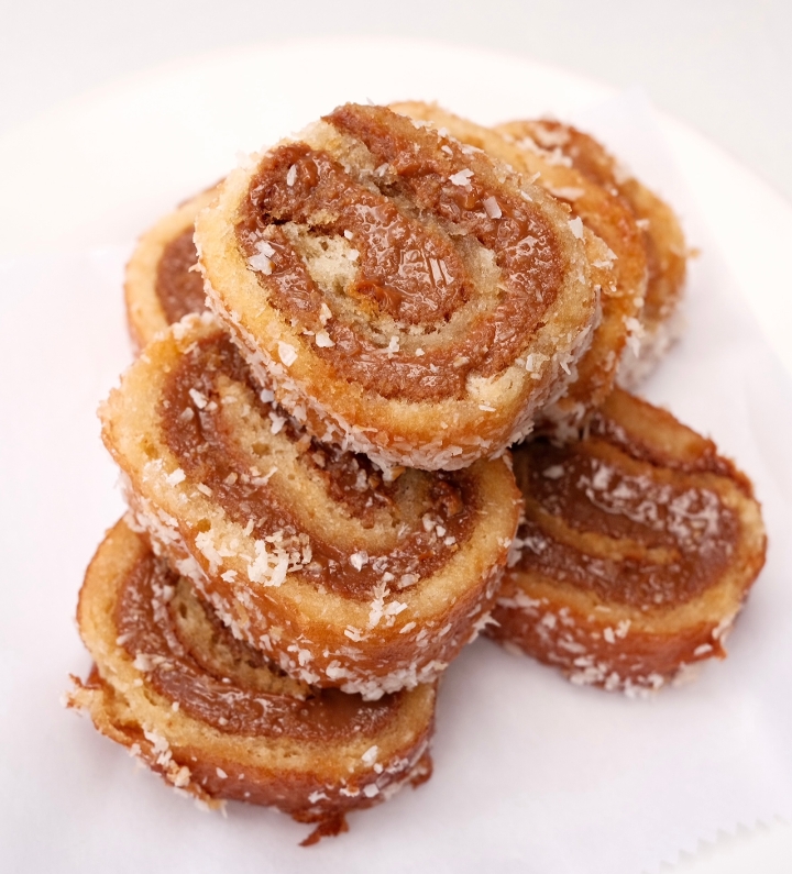 Arrolladito de Dulce de Leche.