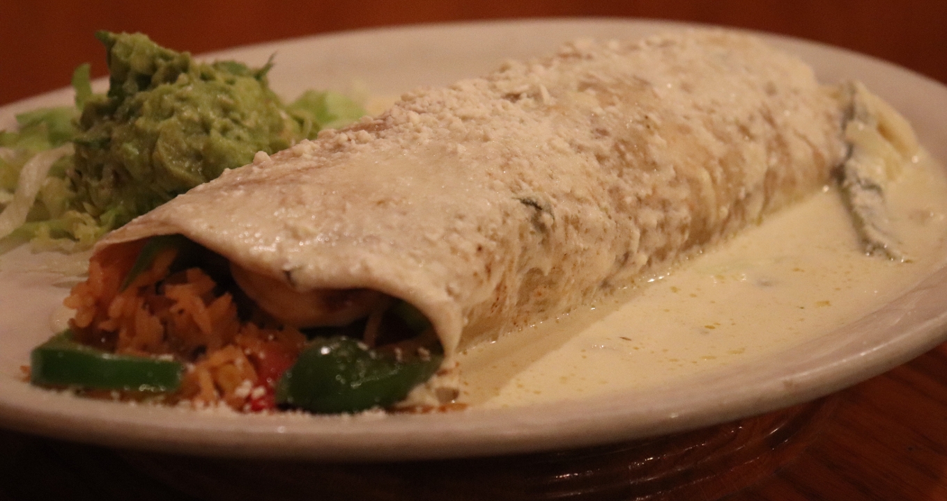 Burrito del Mar.