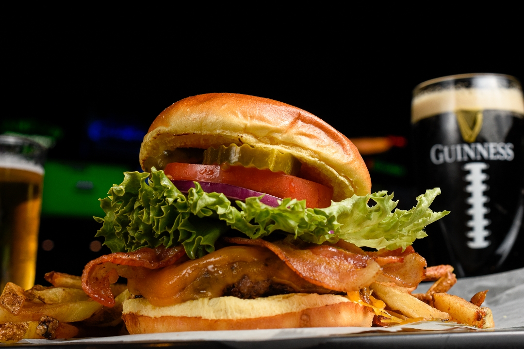 Bacon Cheese Burger.