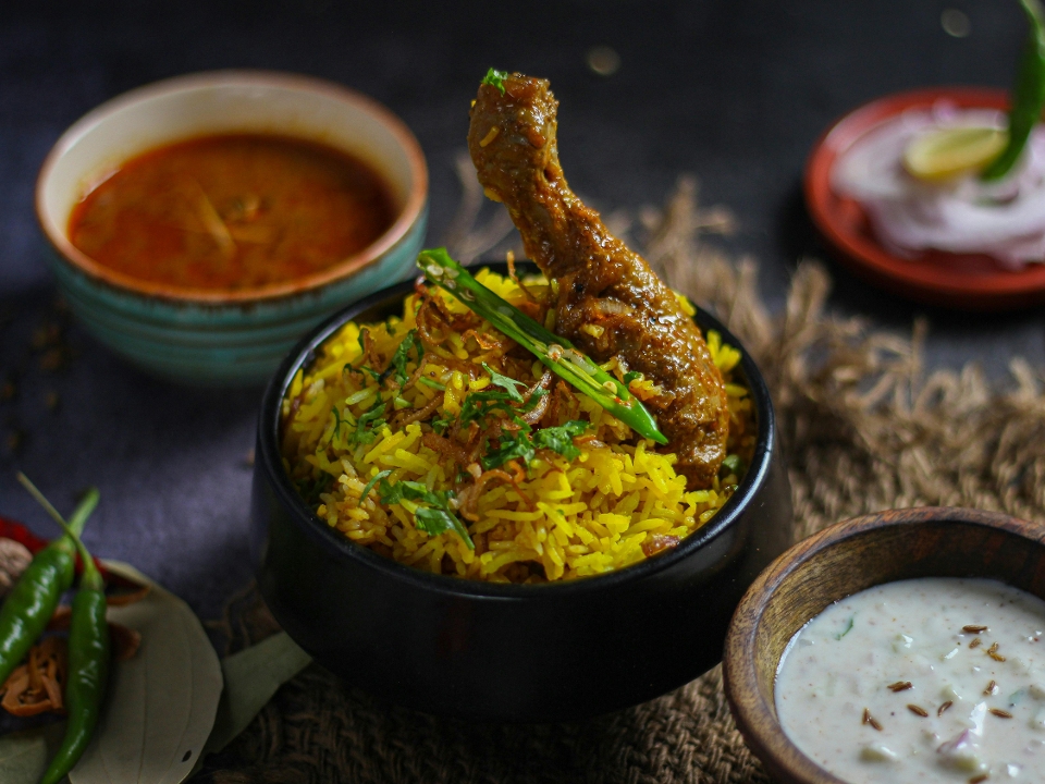 Gongura Chicken Dum Biryani - FP.