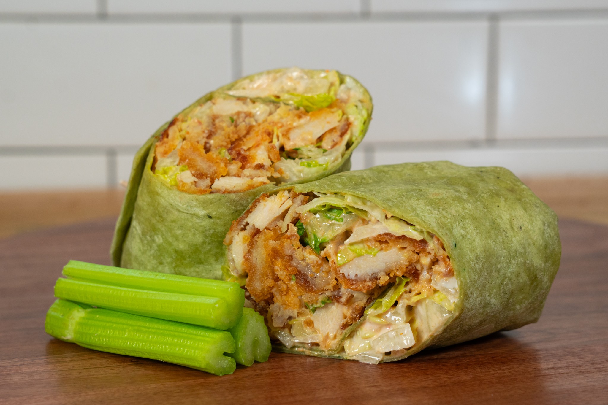 Buffalo Chicken Wrap.