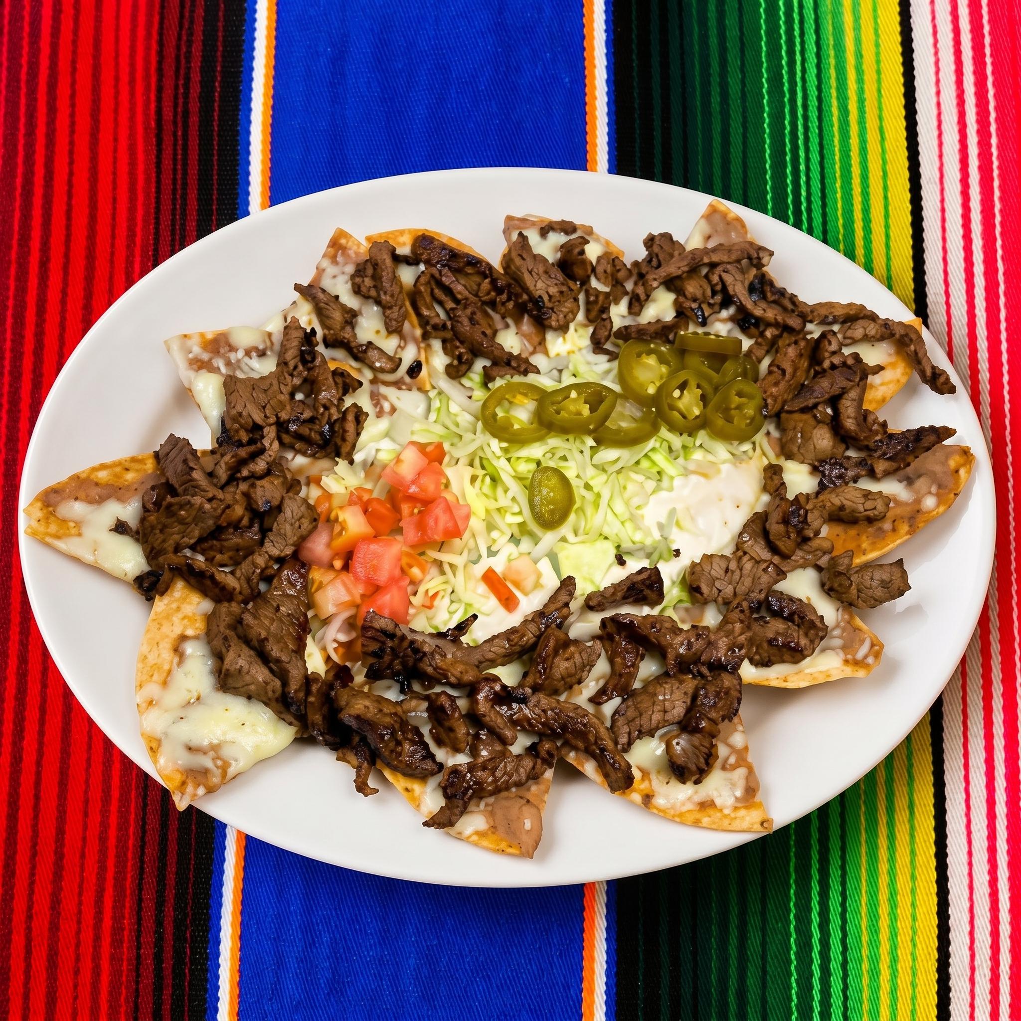 Nachos Al Carbon.