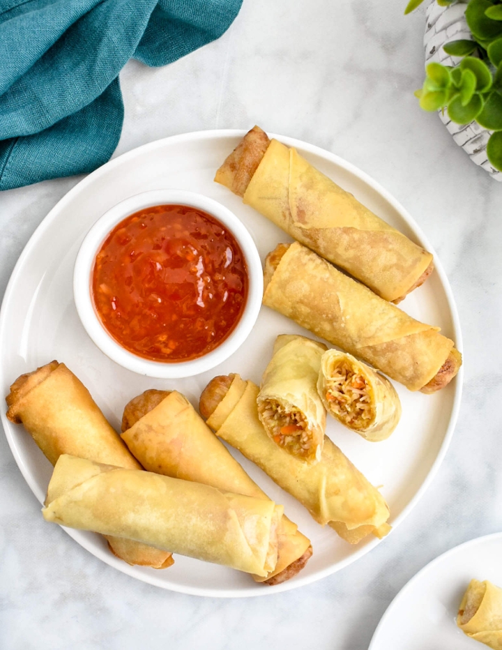 Veg. Spring Roll.