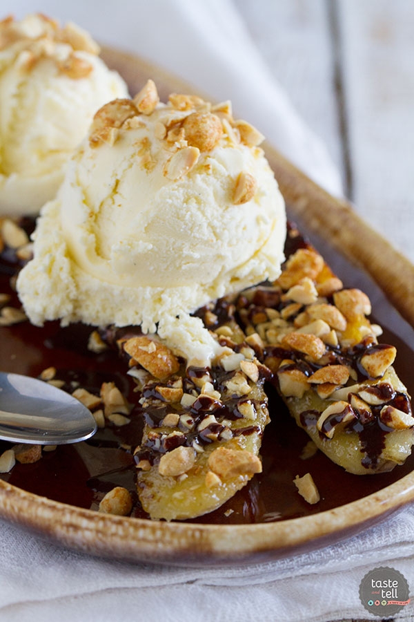 Fried Banana Sundae.