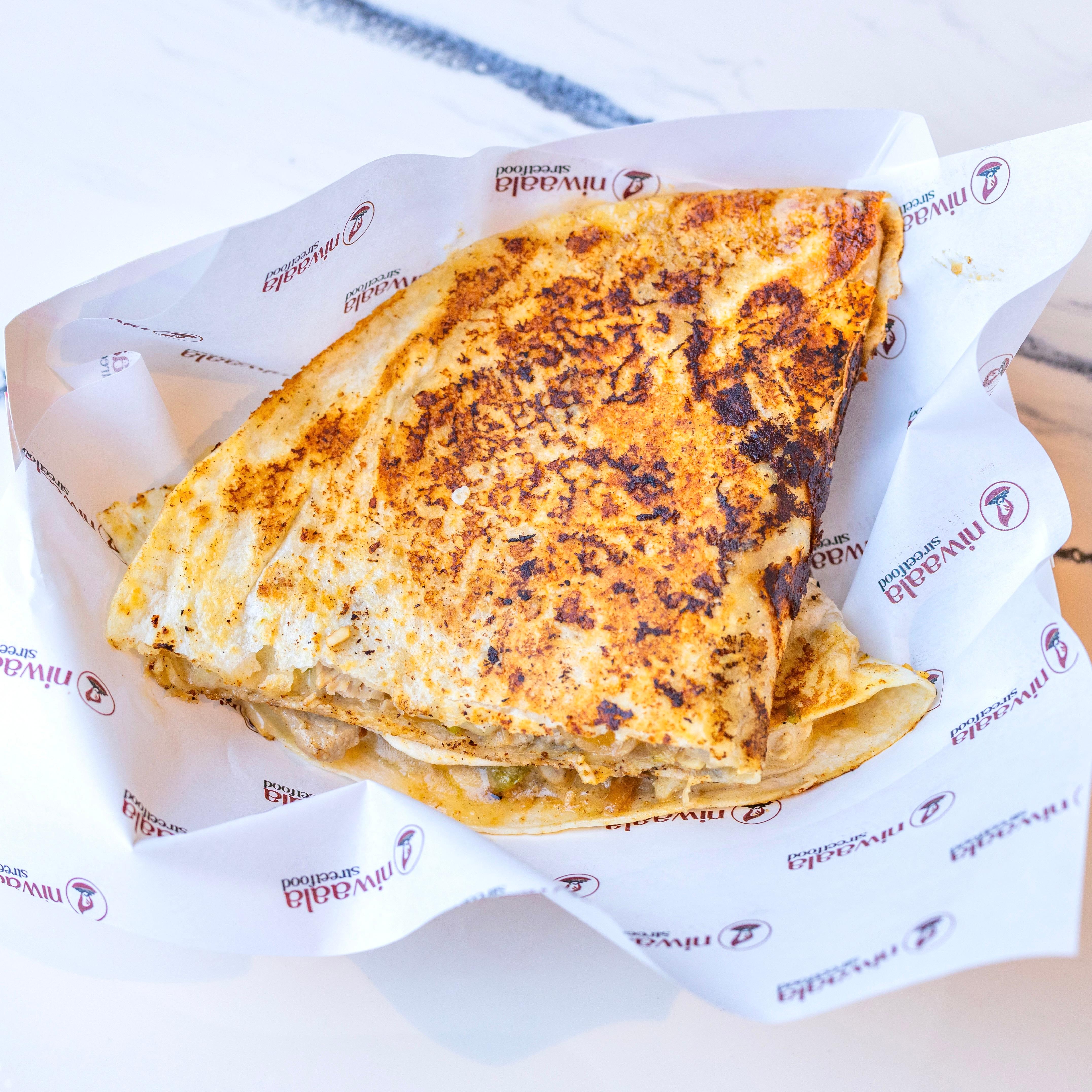 Curry Quesadilla.