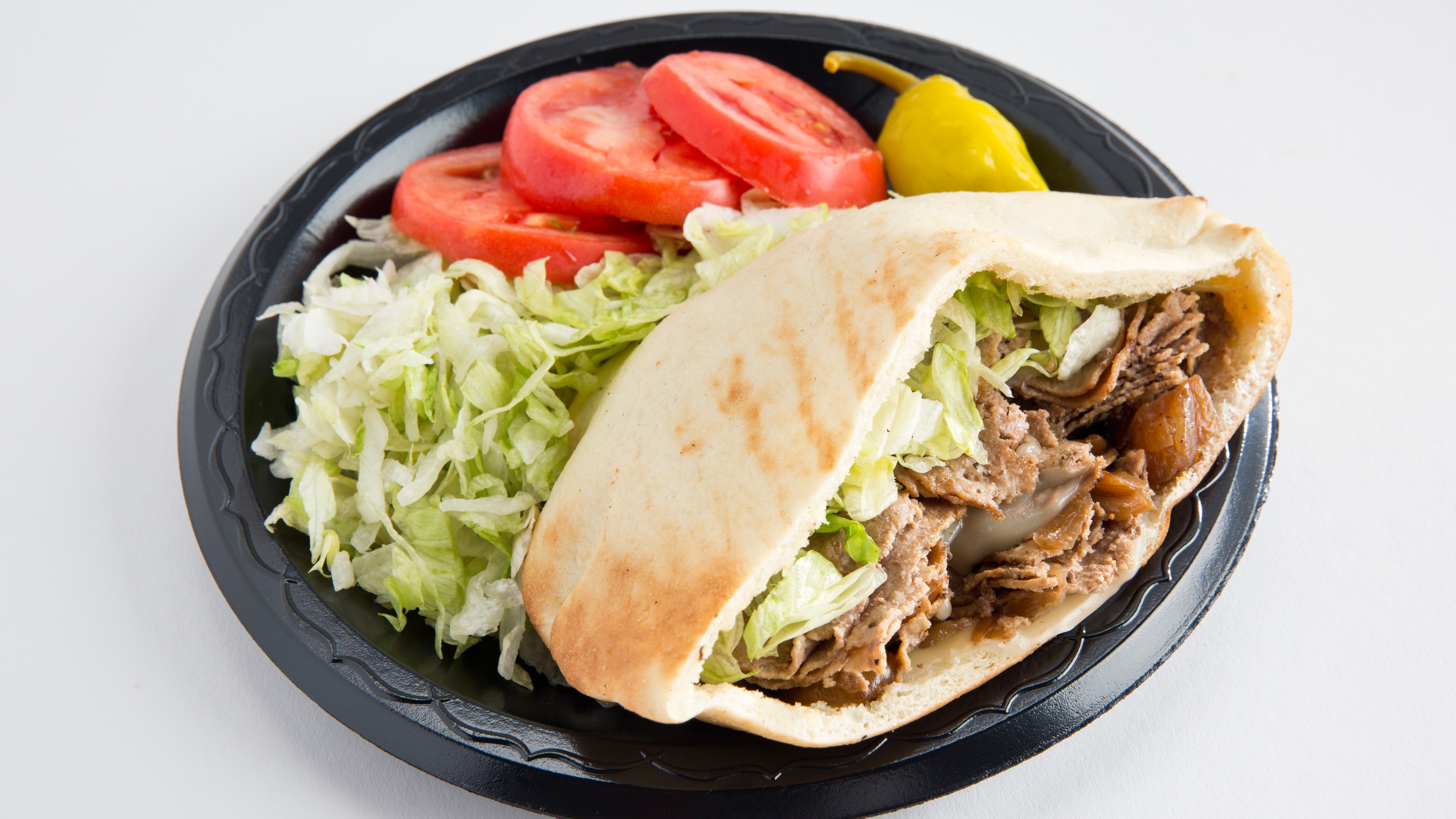 Steak and Cheese Sandwich.