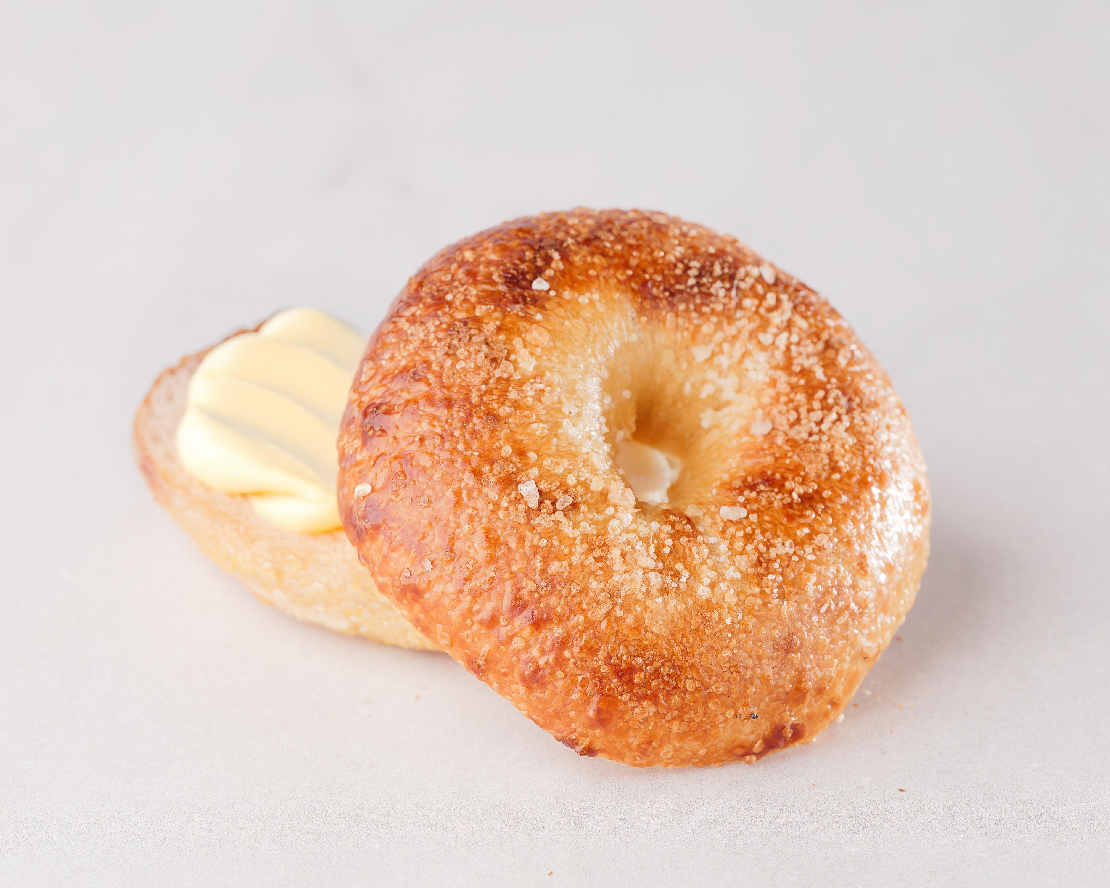 Bagel with Butter.