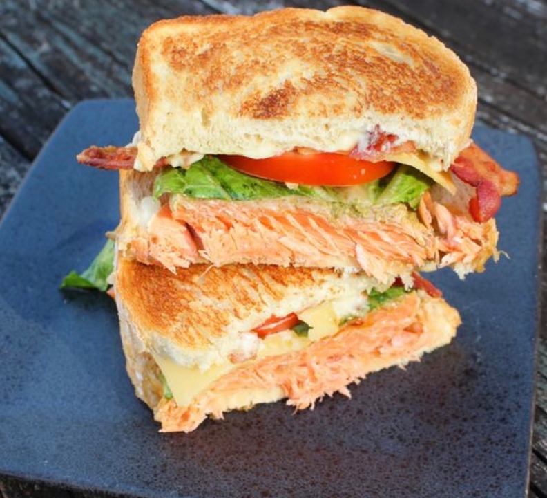 SALMON BLTA.