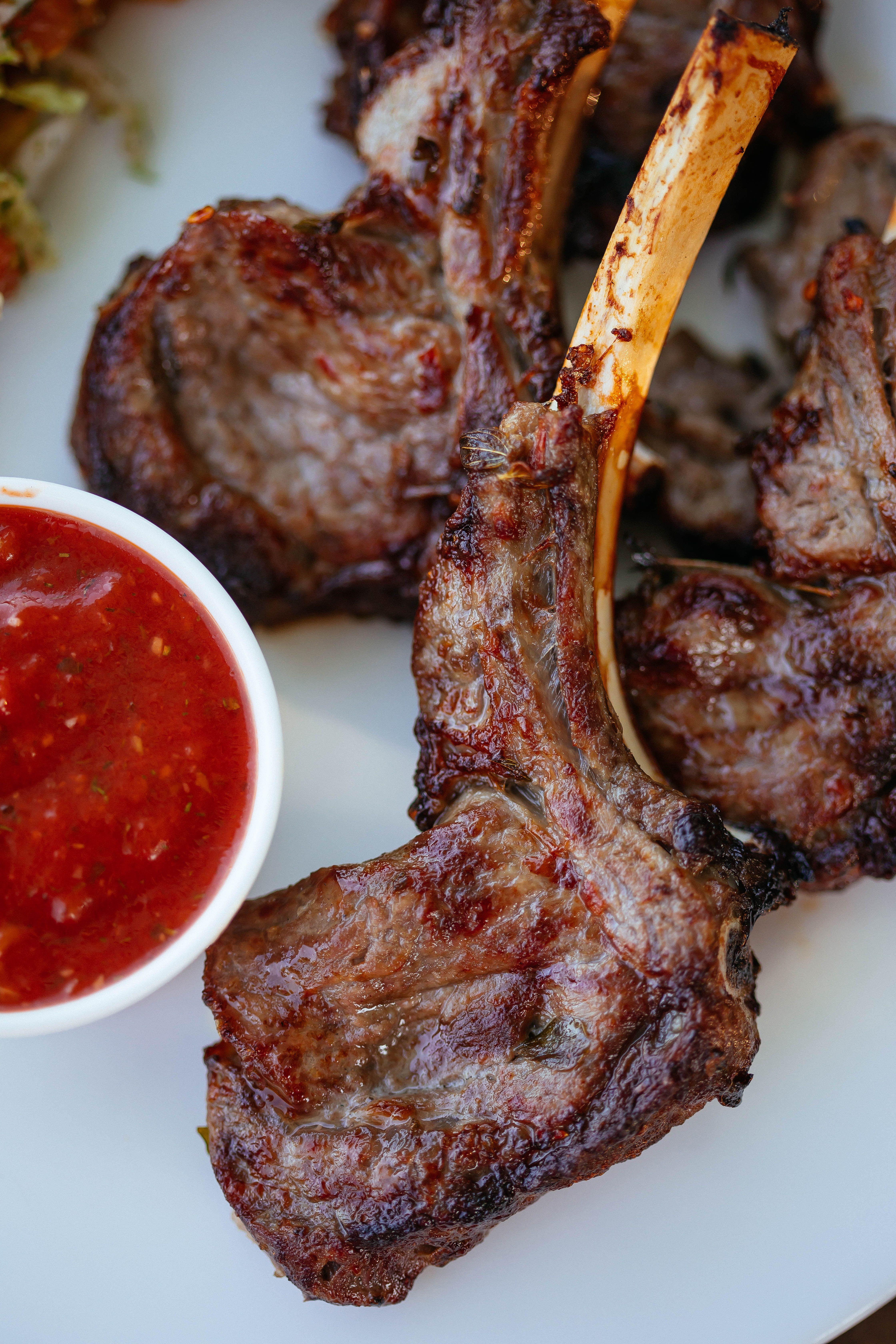 Masala Grilled Lamb Chops.