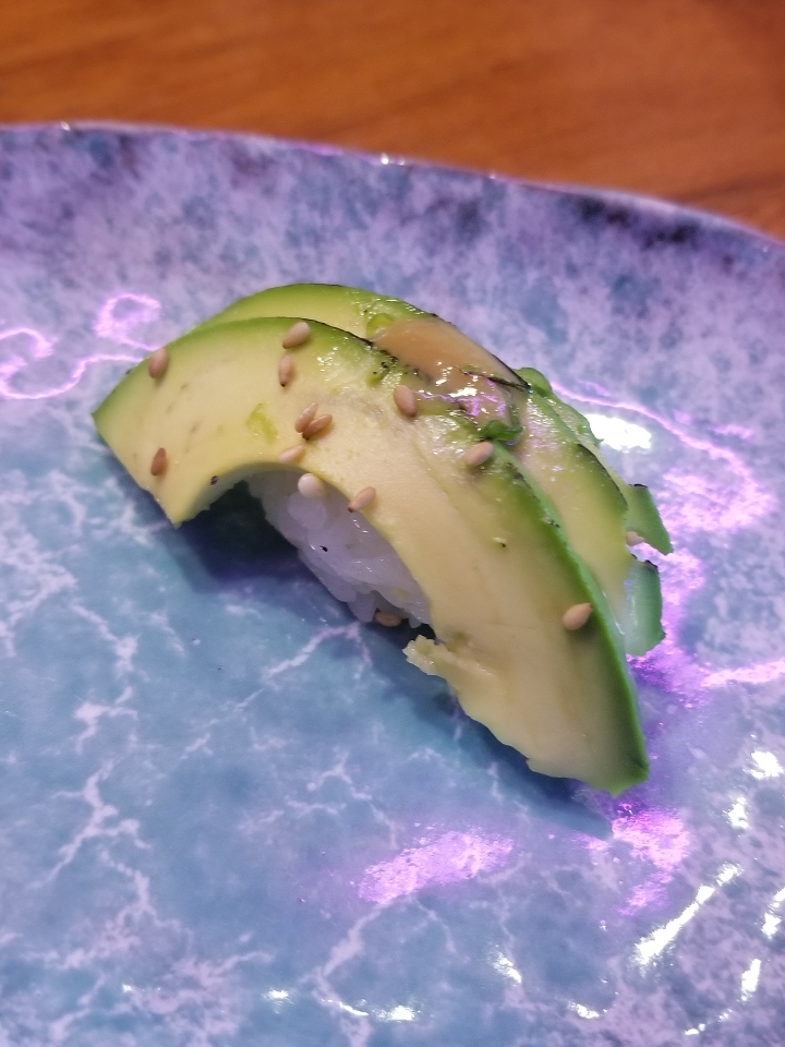 Avocado Nigiri.
