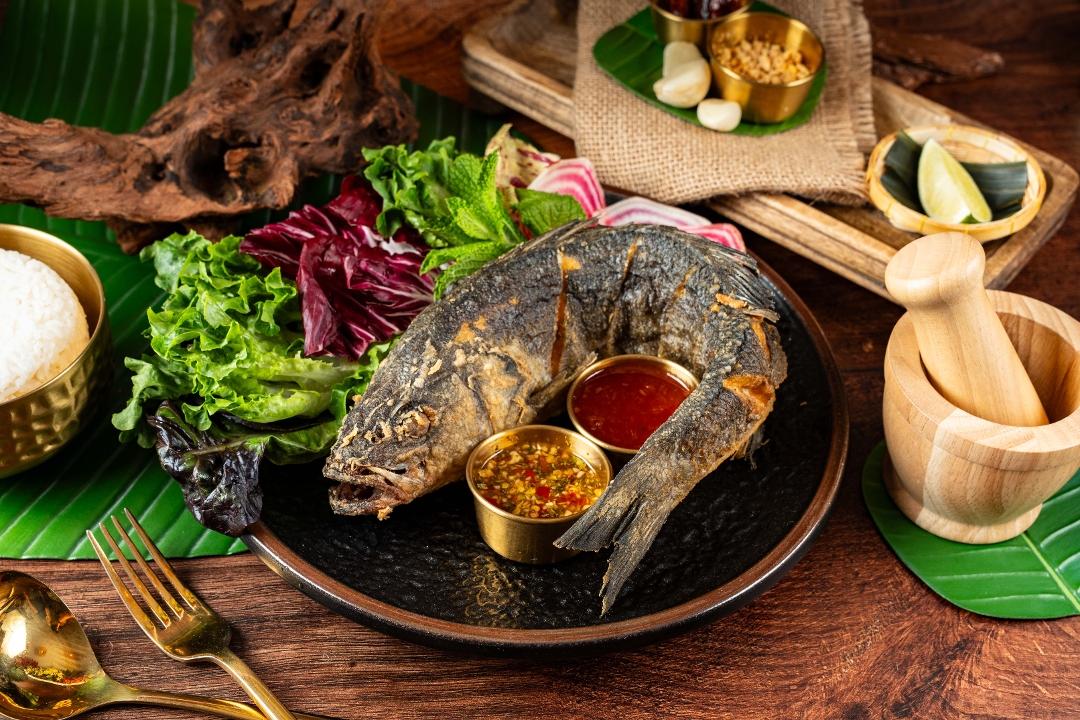 Crispy Branzino (GF).