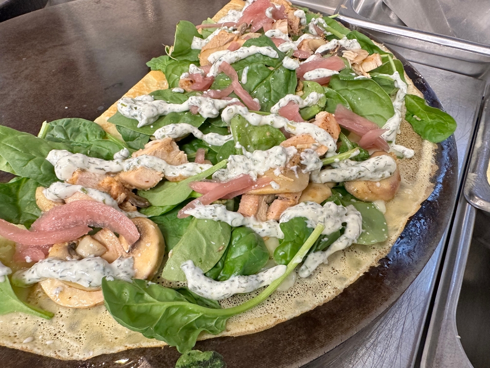 Chicken Florentine.