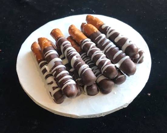 Dipped Pretzels.