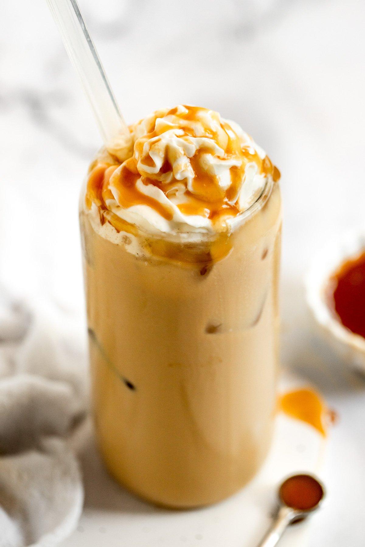 Iced Caramel Macchiato.