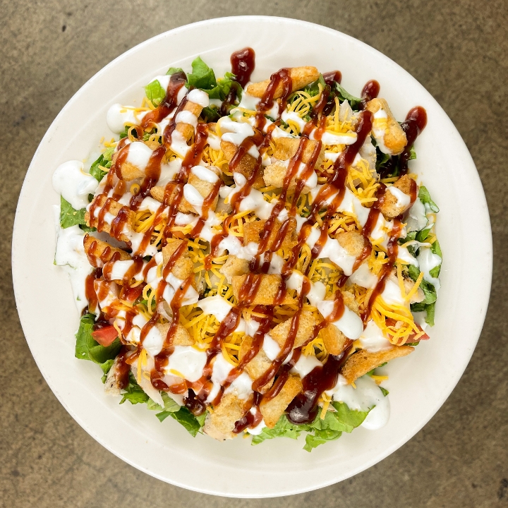 Side BBQ Chicken Salad.