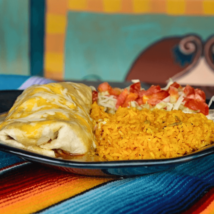 WET BURRITO PLATE.