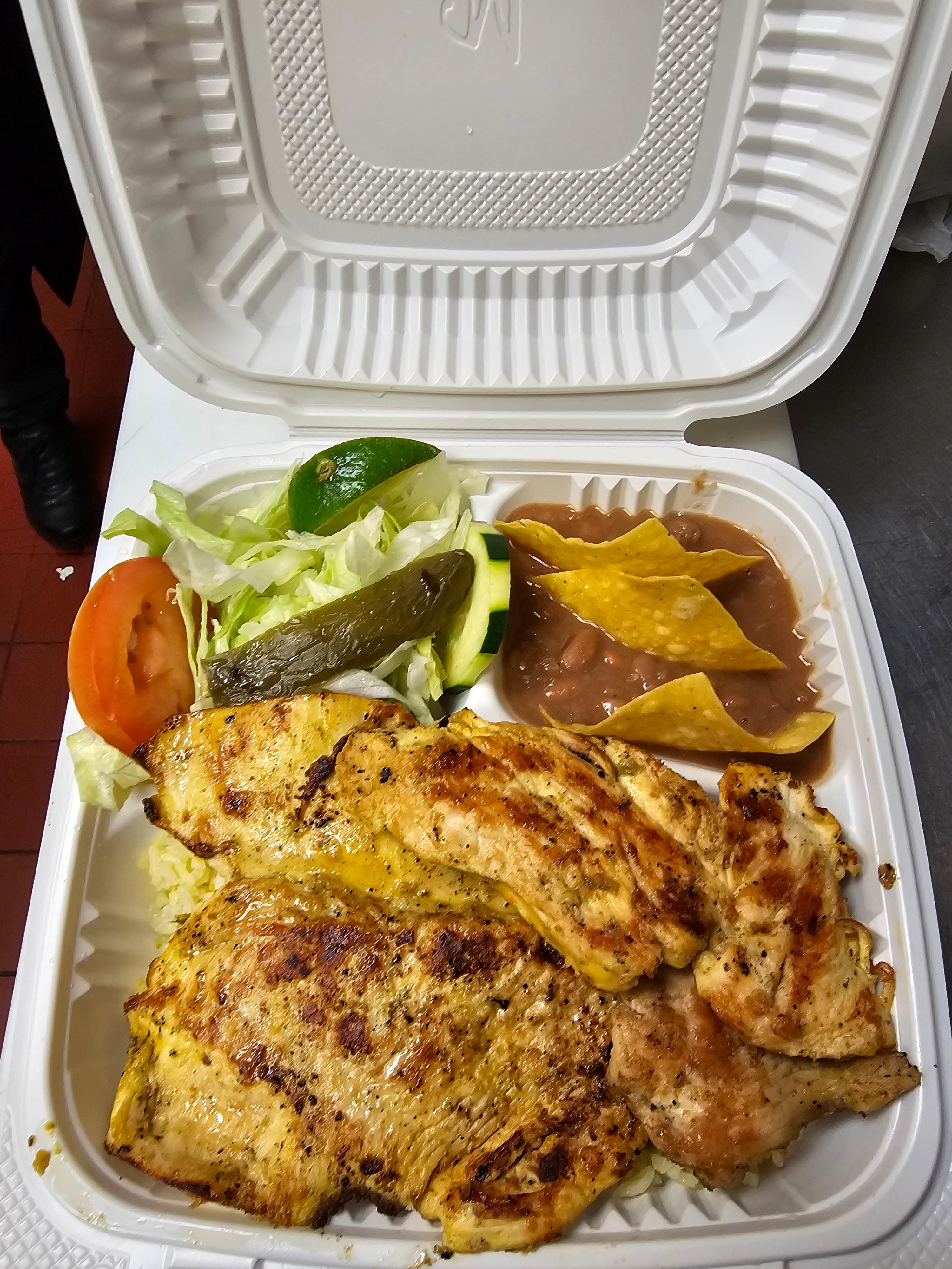 Pollo (Pechuga a la Plancha).