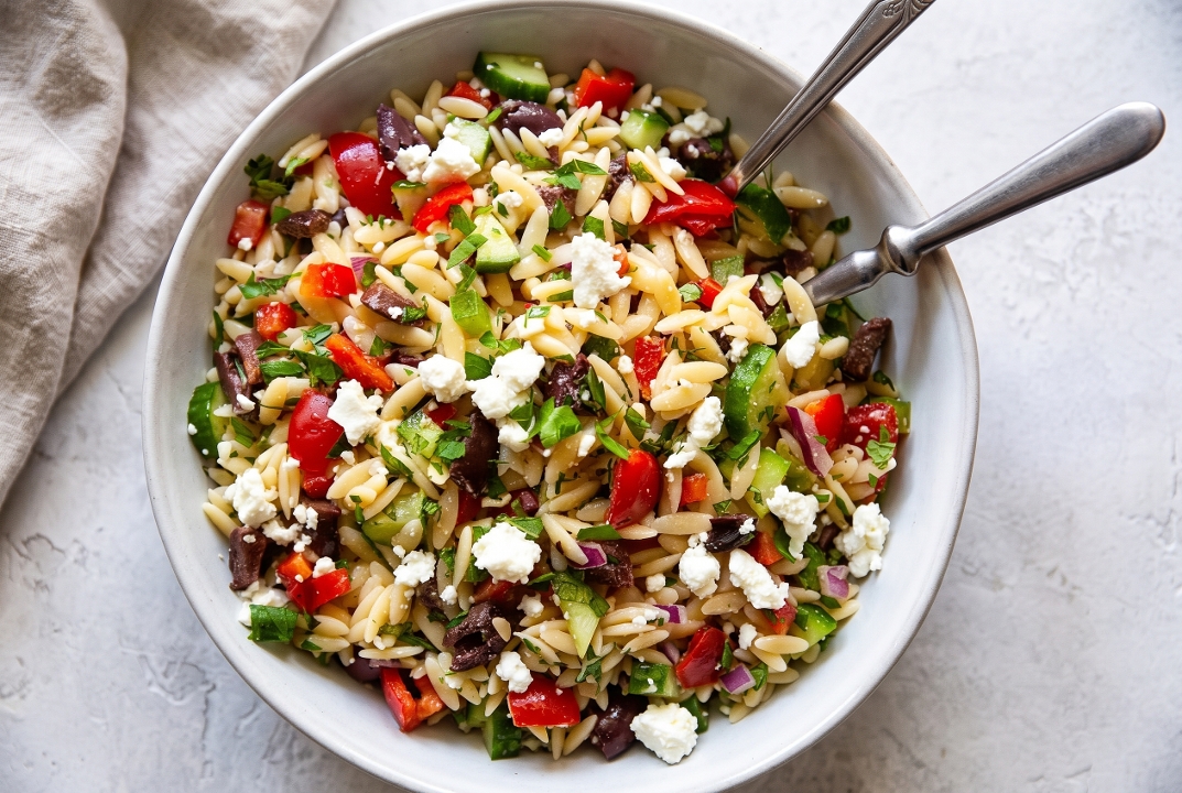 Greek Pasta Salad.