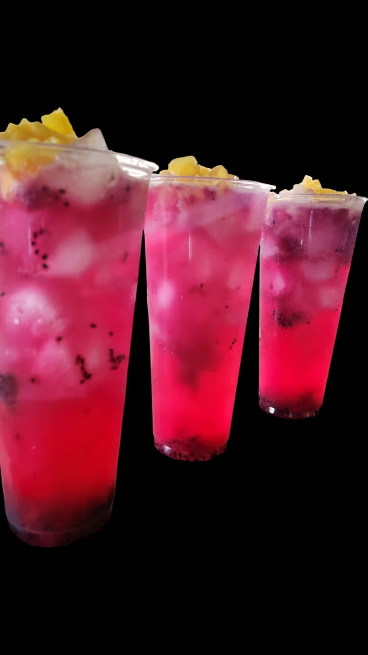 Mango Dragon Fruit Refresher.