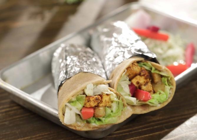 PANEER SHAWARMA.