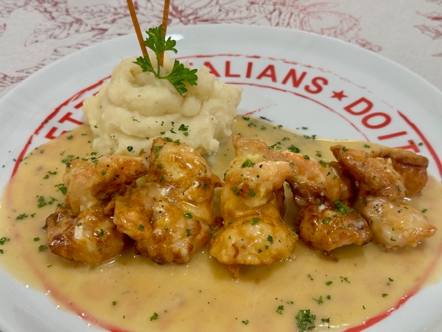 Shrimp Francese.