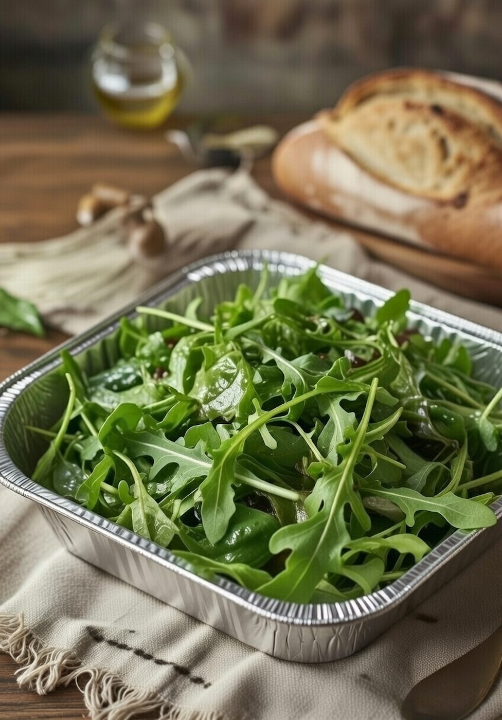 Arugula Salad Tray (10 servings).