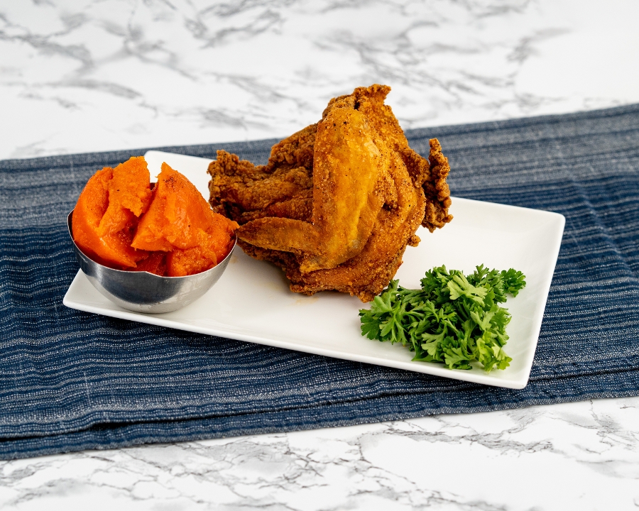 Fried White Chicken.