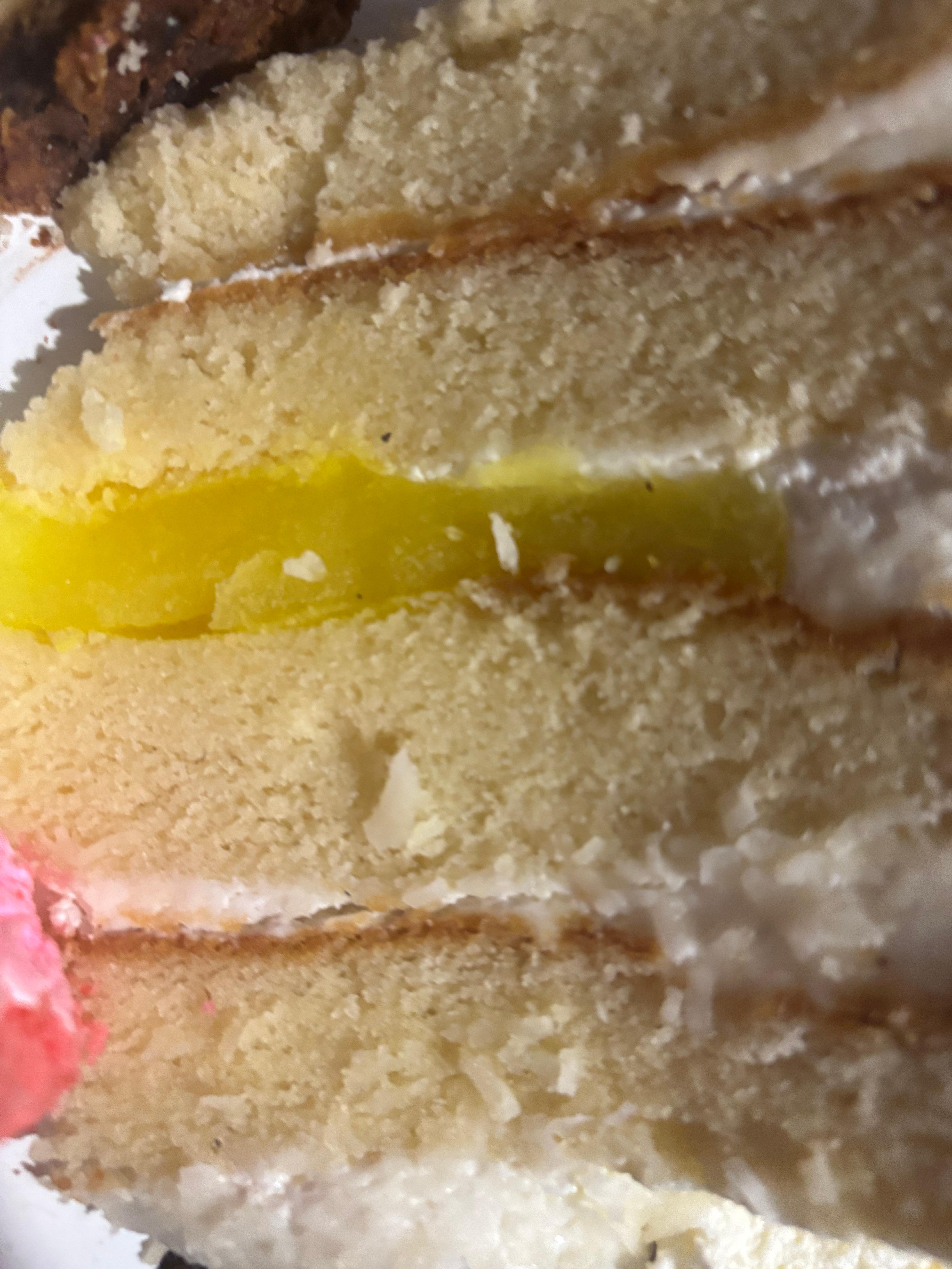 Lemon Coconut Cake.