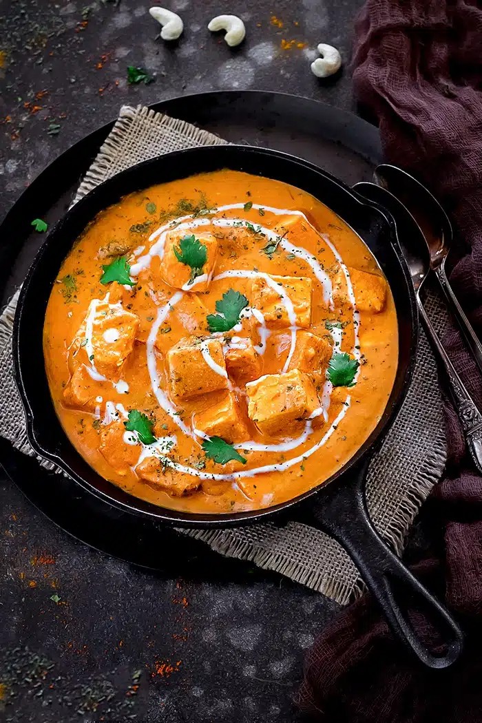 Paneer Butter Masala.