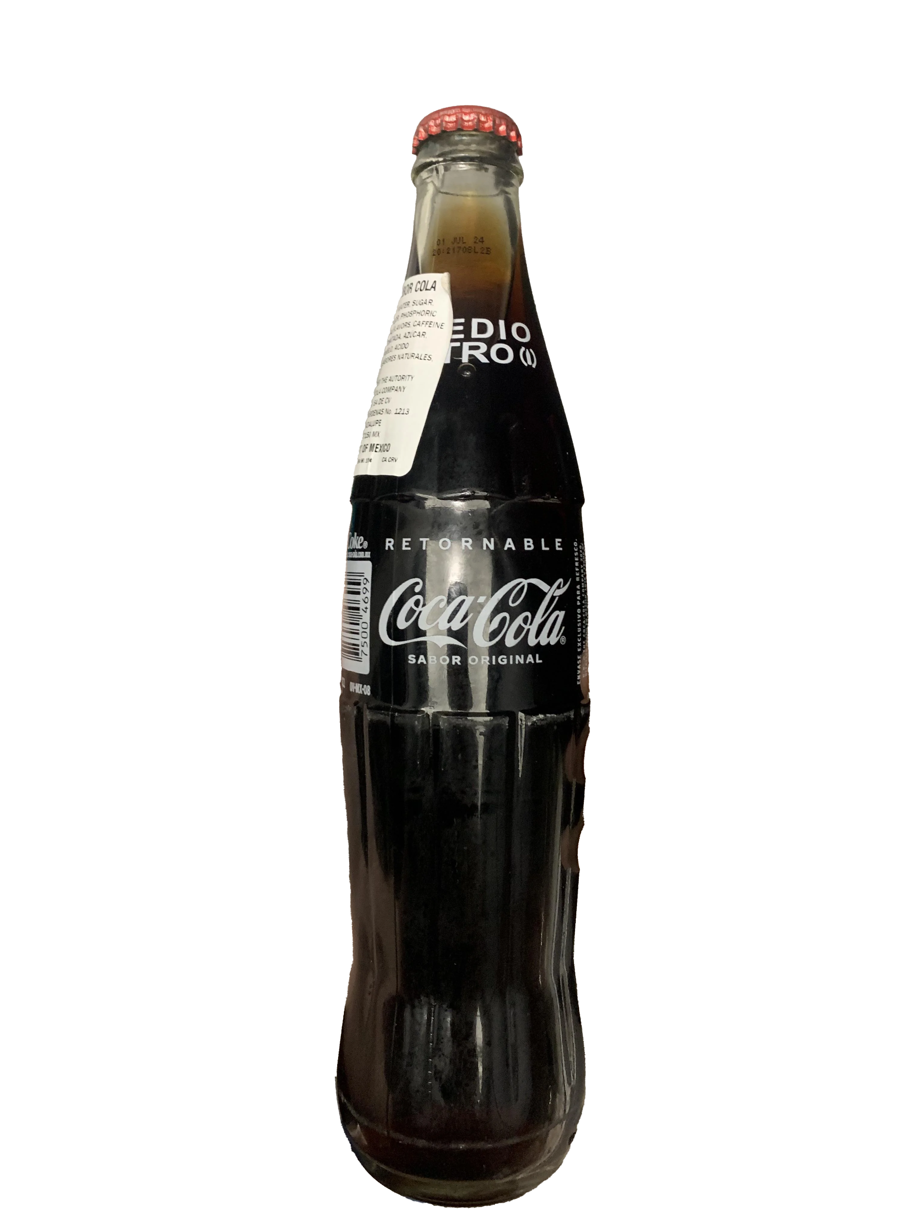 COKE Imported MEXICAN Soda BOTTLE * GLASS * HARD TO FIND *.