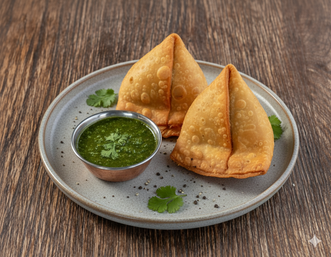 Veg Samosa [2PC].
