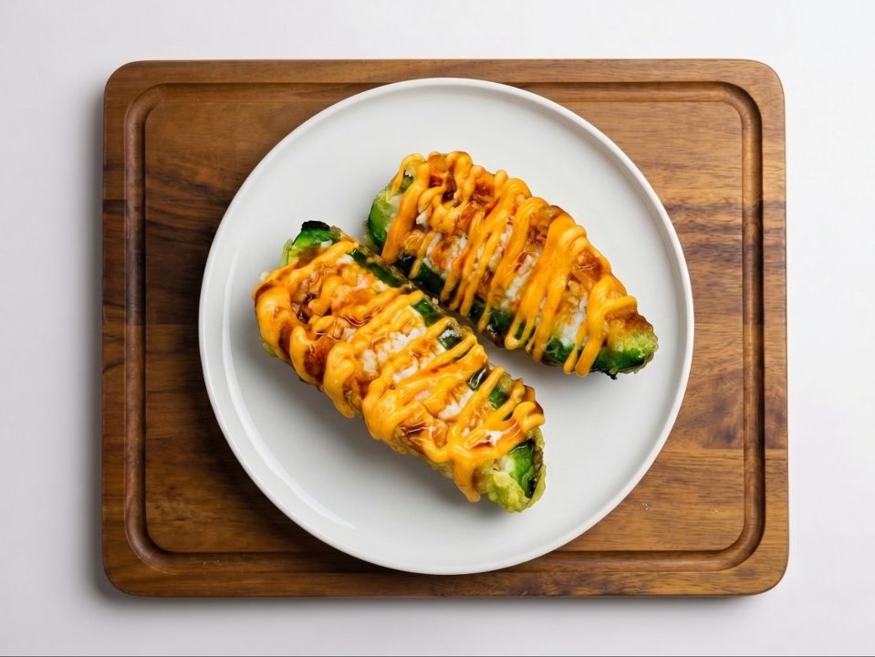 Jalapeno Tempura Heart Attack.