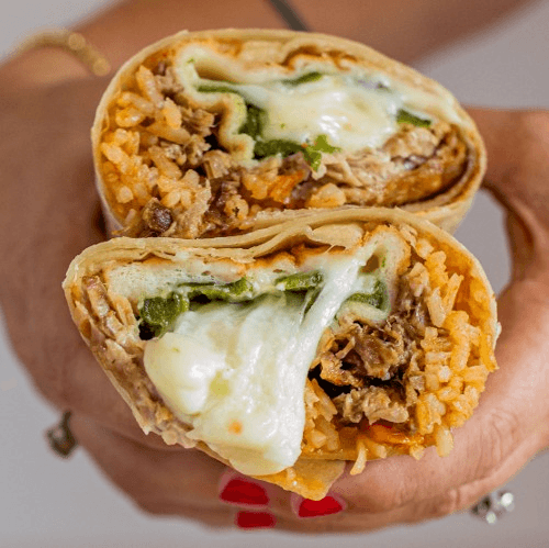Porky Signature Burrito.
