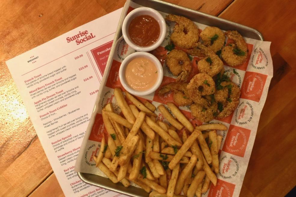 Fried Shrimp Basket.