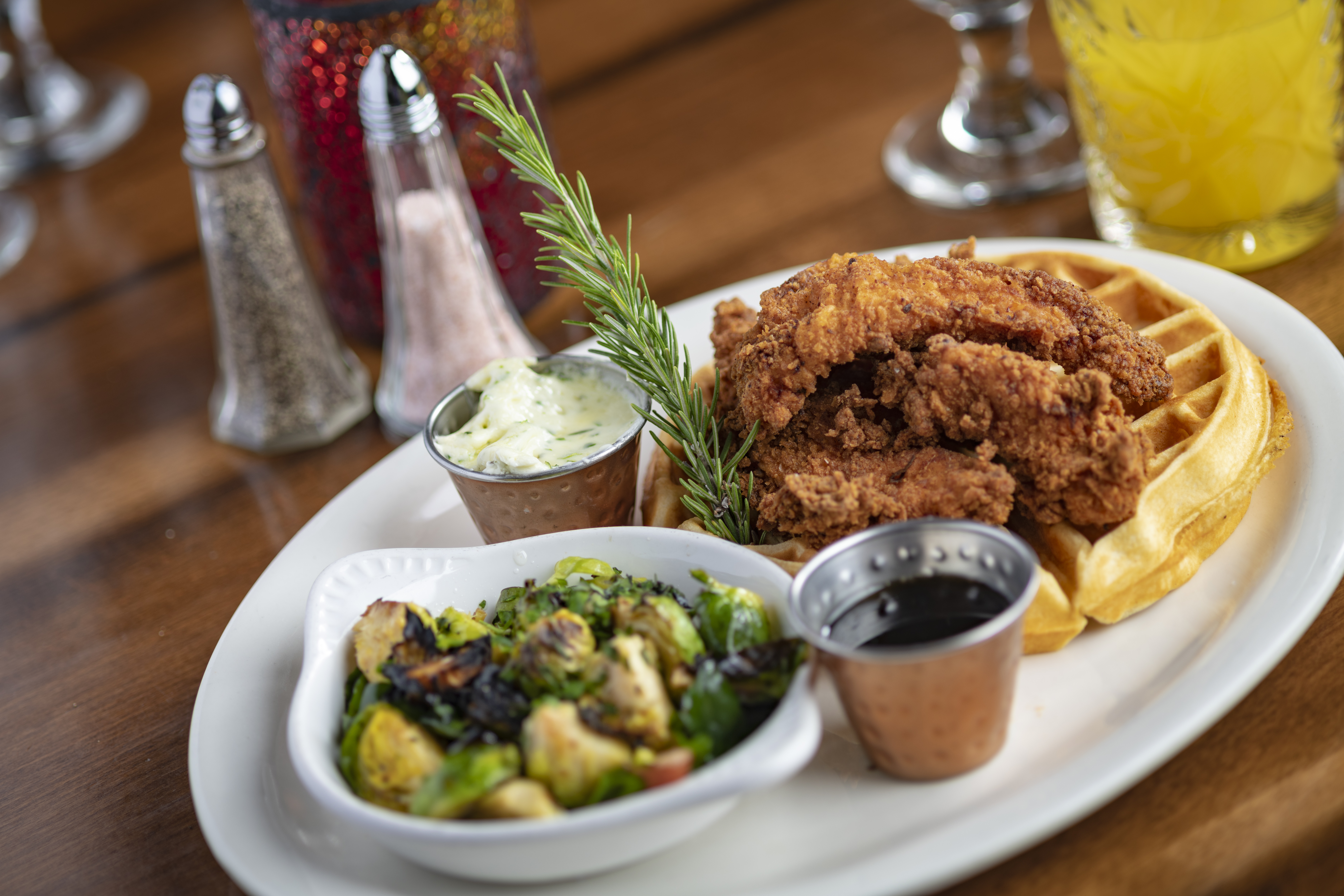 Chicken and Waffles.