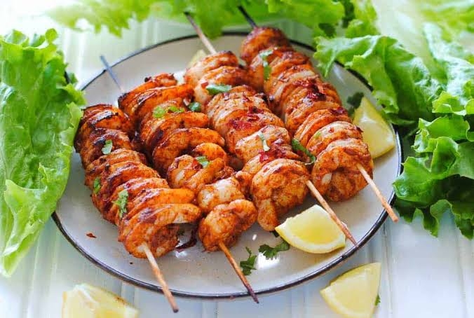 Tandoori Shrimp.