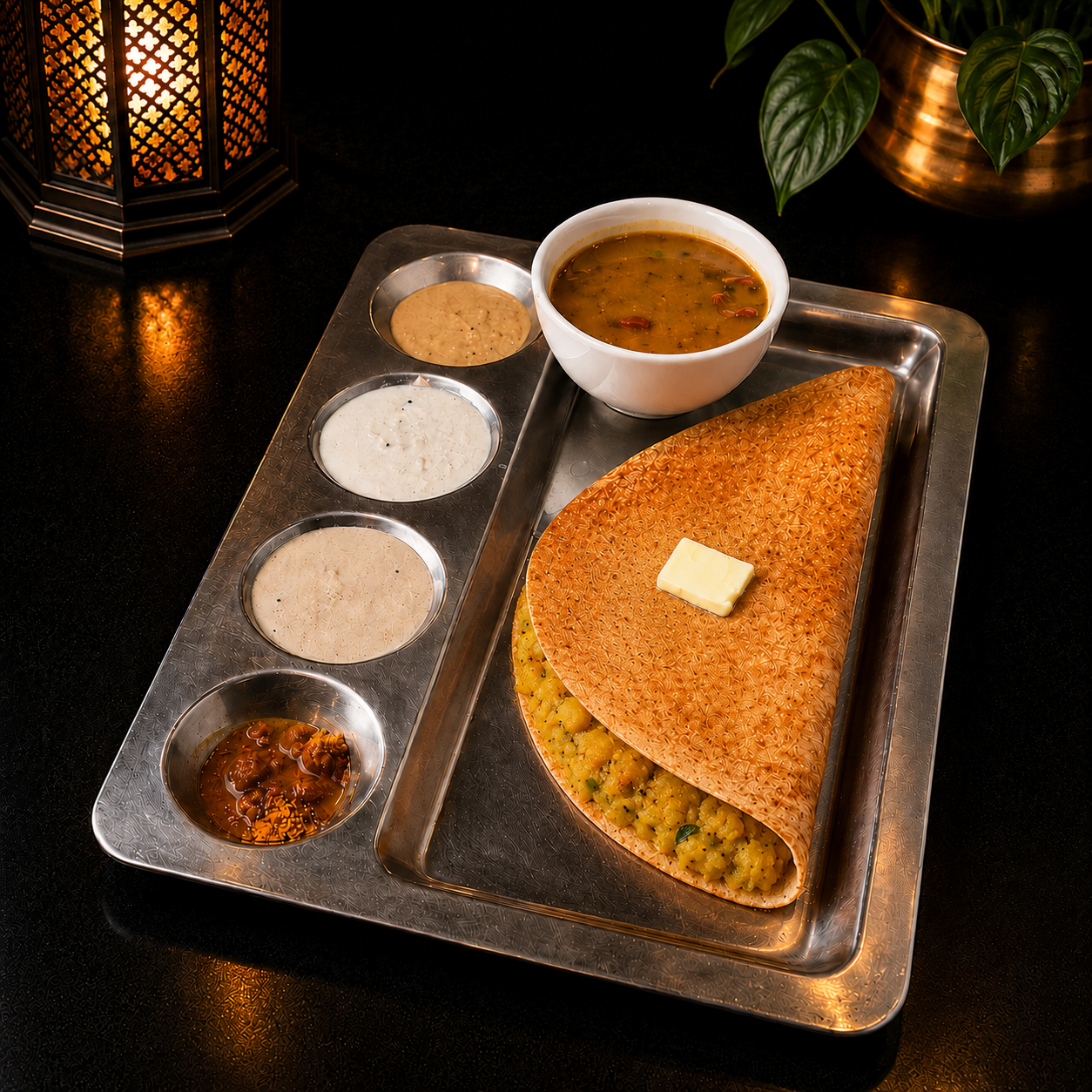 Benne Masala Dosa.